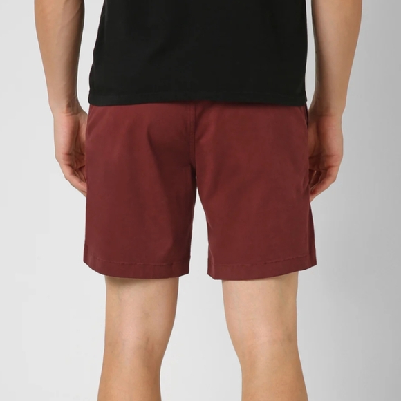 *NWT* Bearbottom Stretch Short Maroon Elastic Waistband Size XXL 7" Inseam - Picture 10 of 10